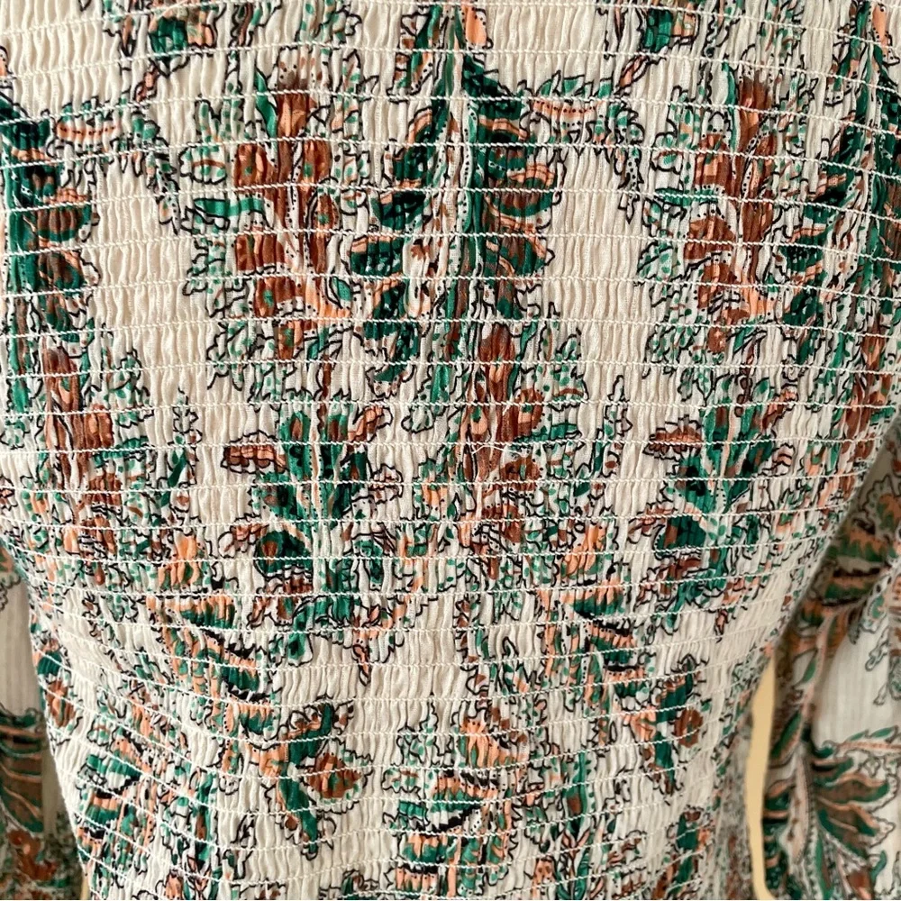 Veronica Beard Smocked Top - Picture 10 of 12